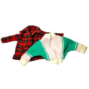 Vintage Ken Sweater "60's Campus Hero" & Plaid Shirt